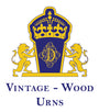 Vintage-Wood Urns Logo